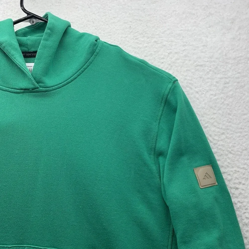 Adidas Adicross Hoodie‎ Mens Large L Green Golf Athletic Sweatshirt Sports Dad